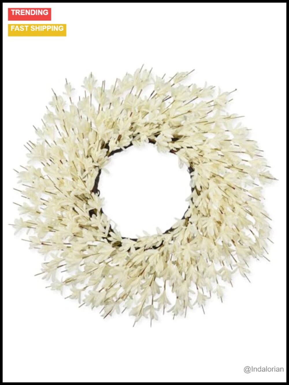 26 Inch Realistic Full Fall Wreath for Front Door Outside Autumn Decor